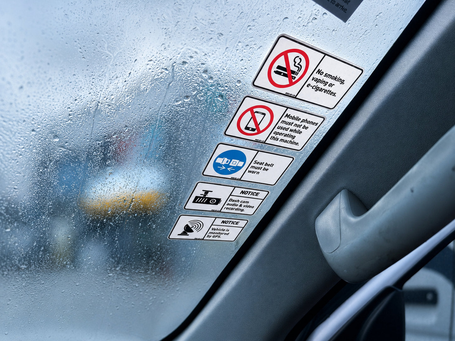 Mine Spec Light Vehicle Safety Decal Kit