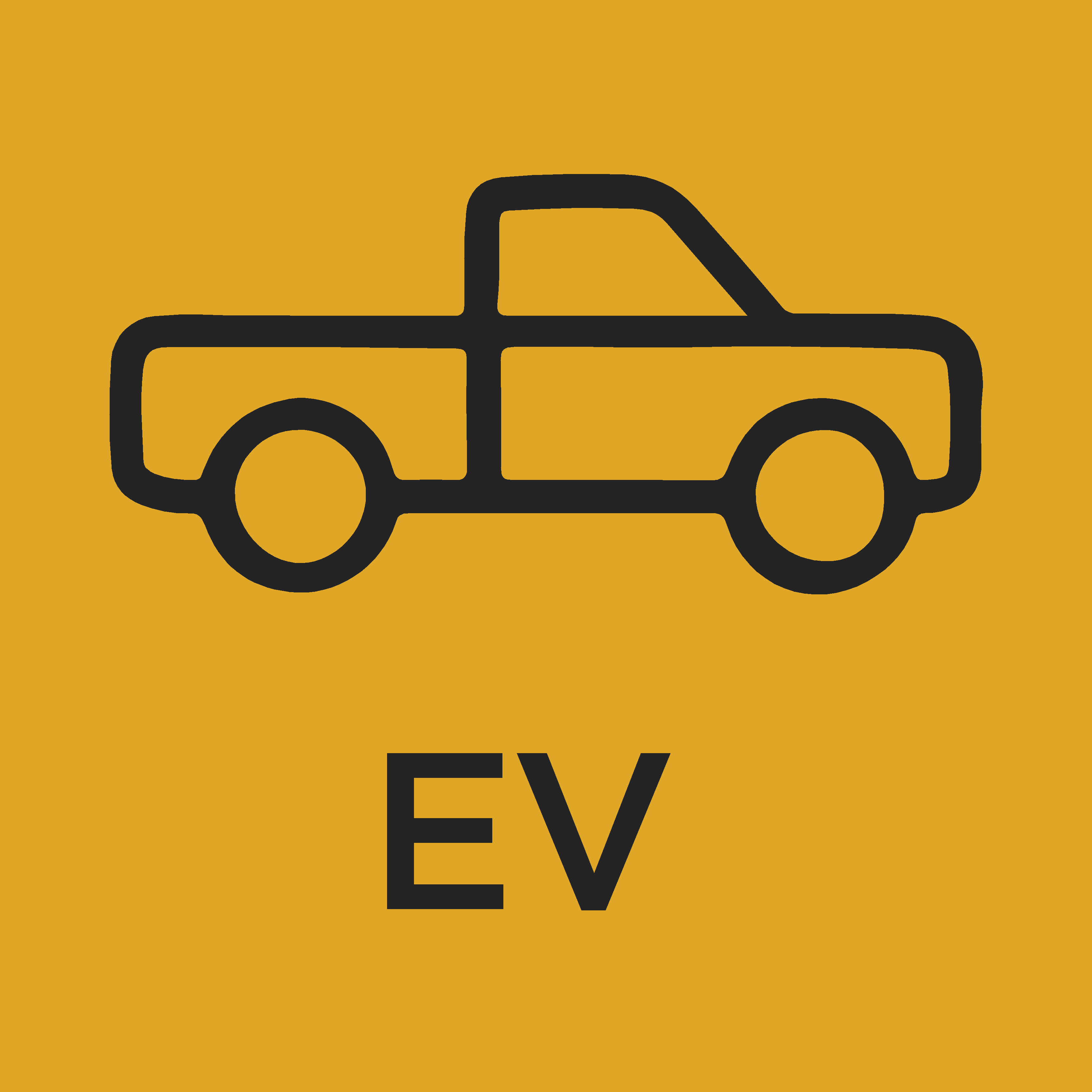 Mine Spec Electric Light Vehicle Safety Decal Kit