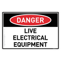 Live Electrical Equipment - Danger