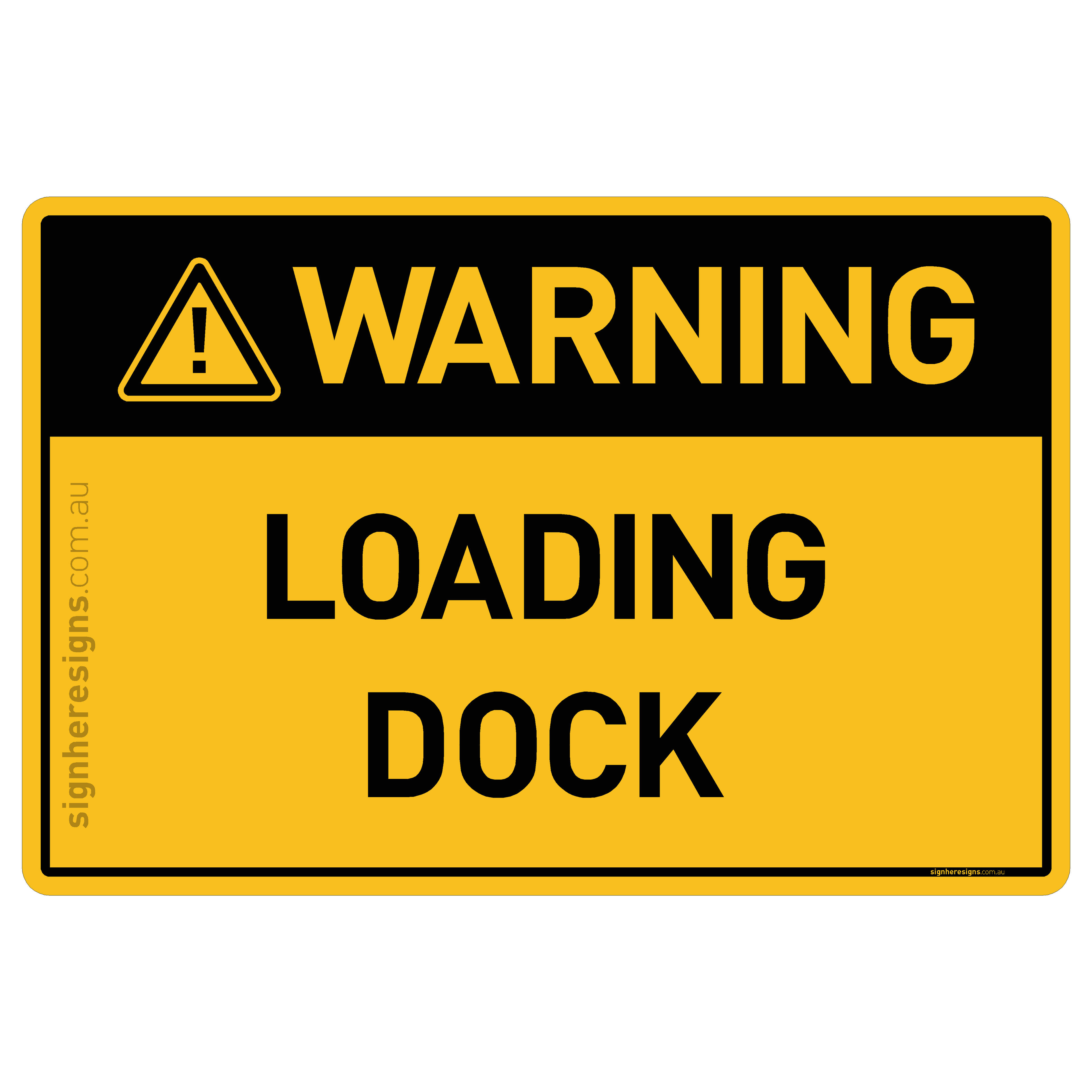 Loading Dock - Warning