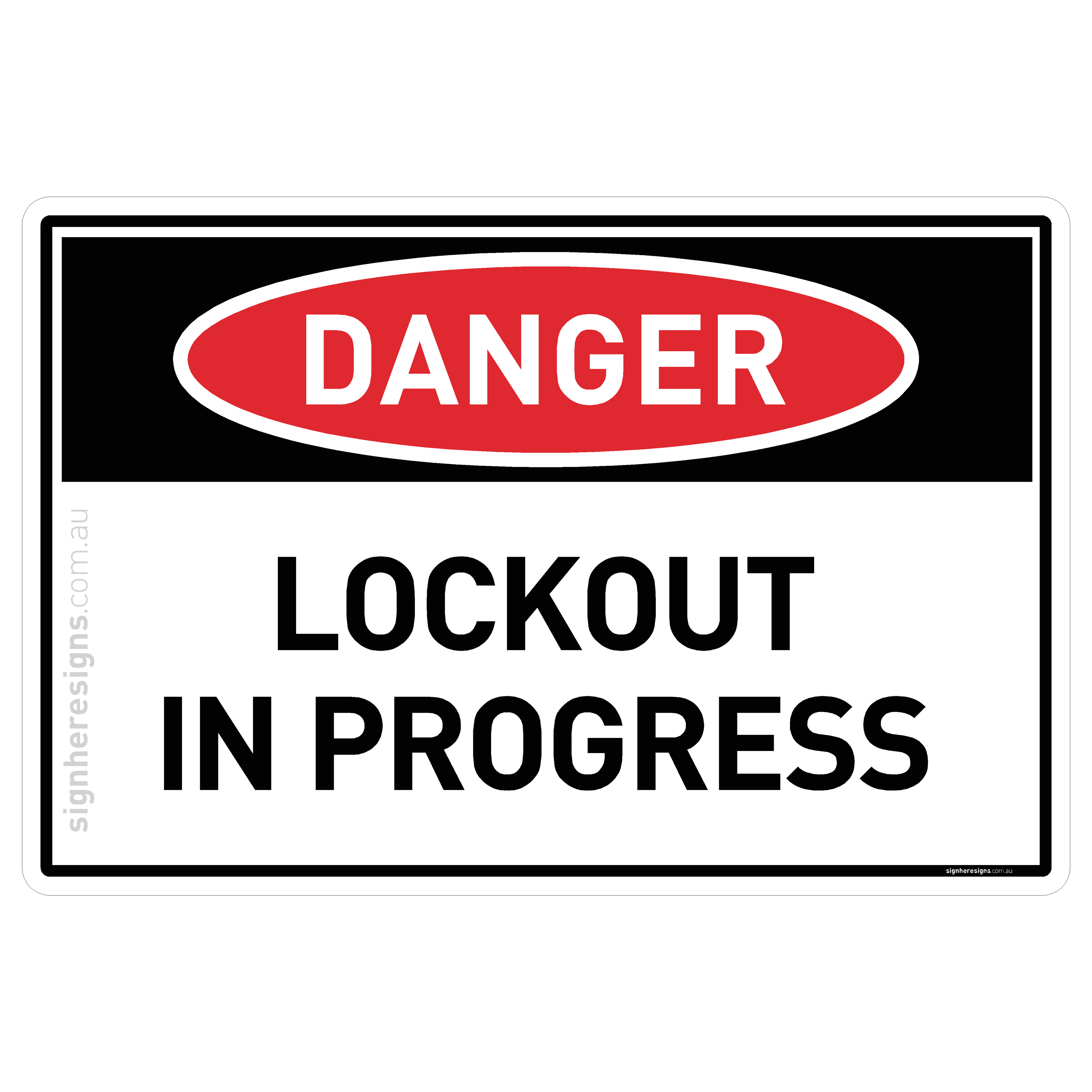 Lockout In Progress - Danger