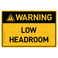 Low Headroom - Warning