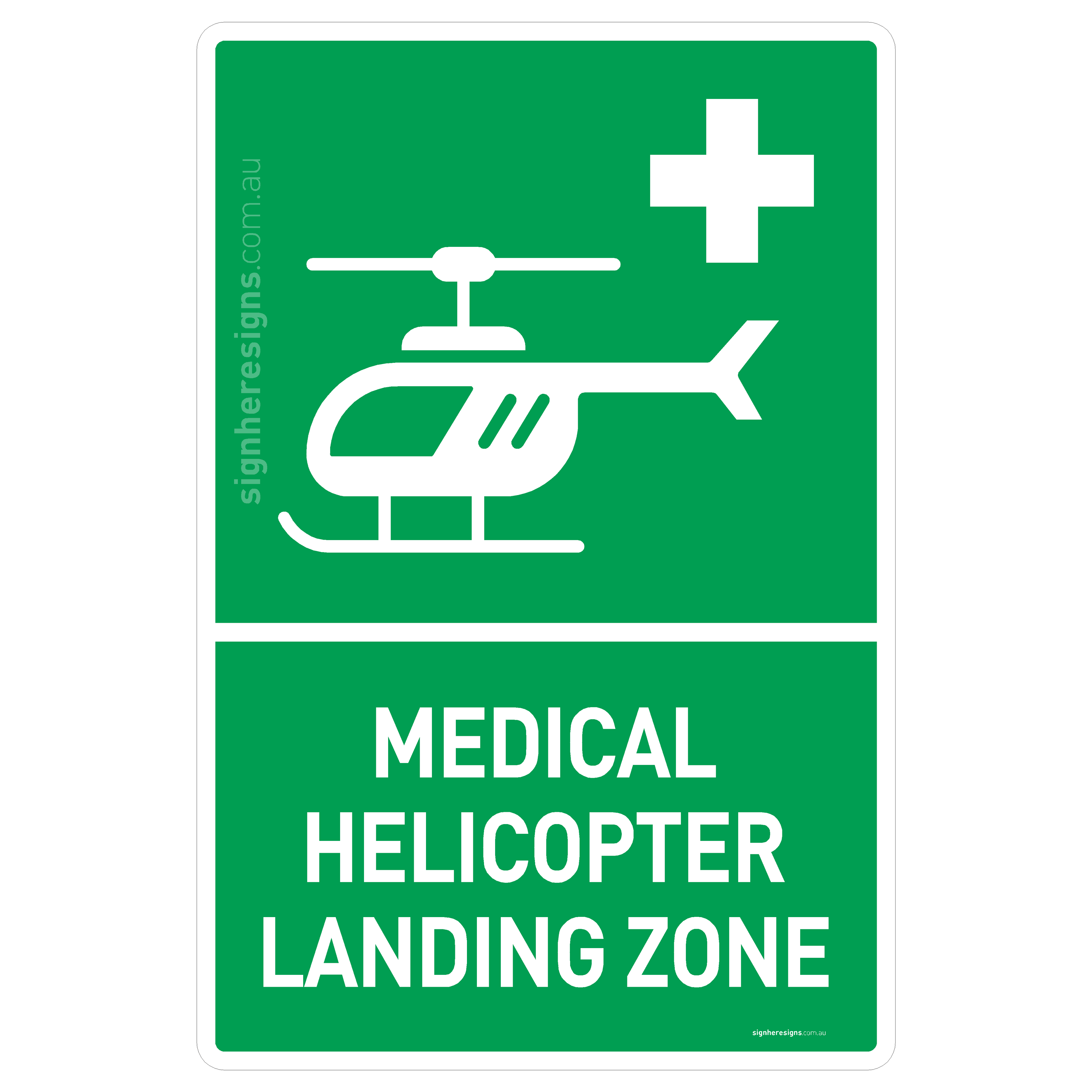 Medical Helicopter Landing Zone