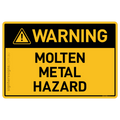 Molten Metal Hazard - Warning