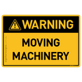 Moving Machinery - Warning