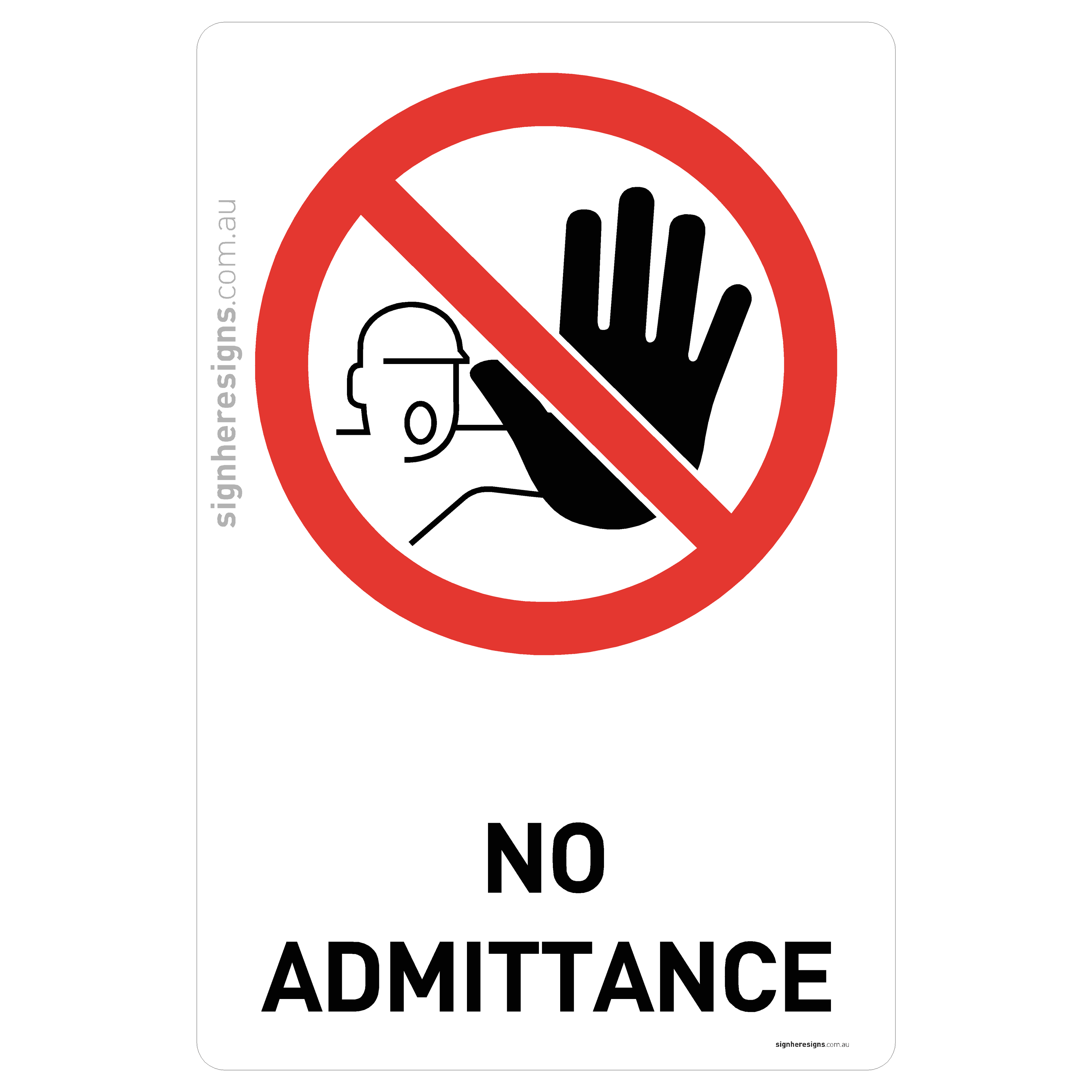 No Admittance