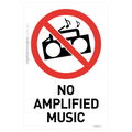 No Amplified Music
