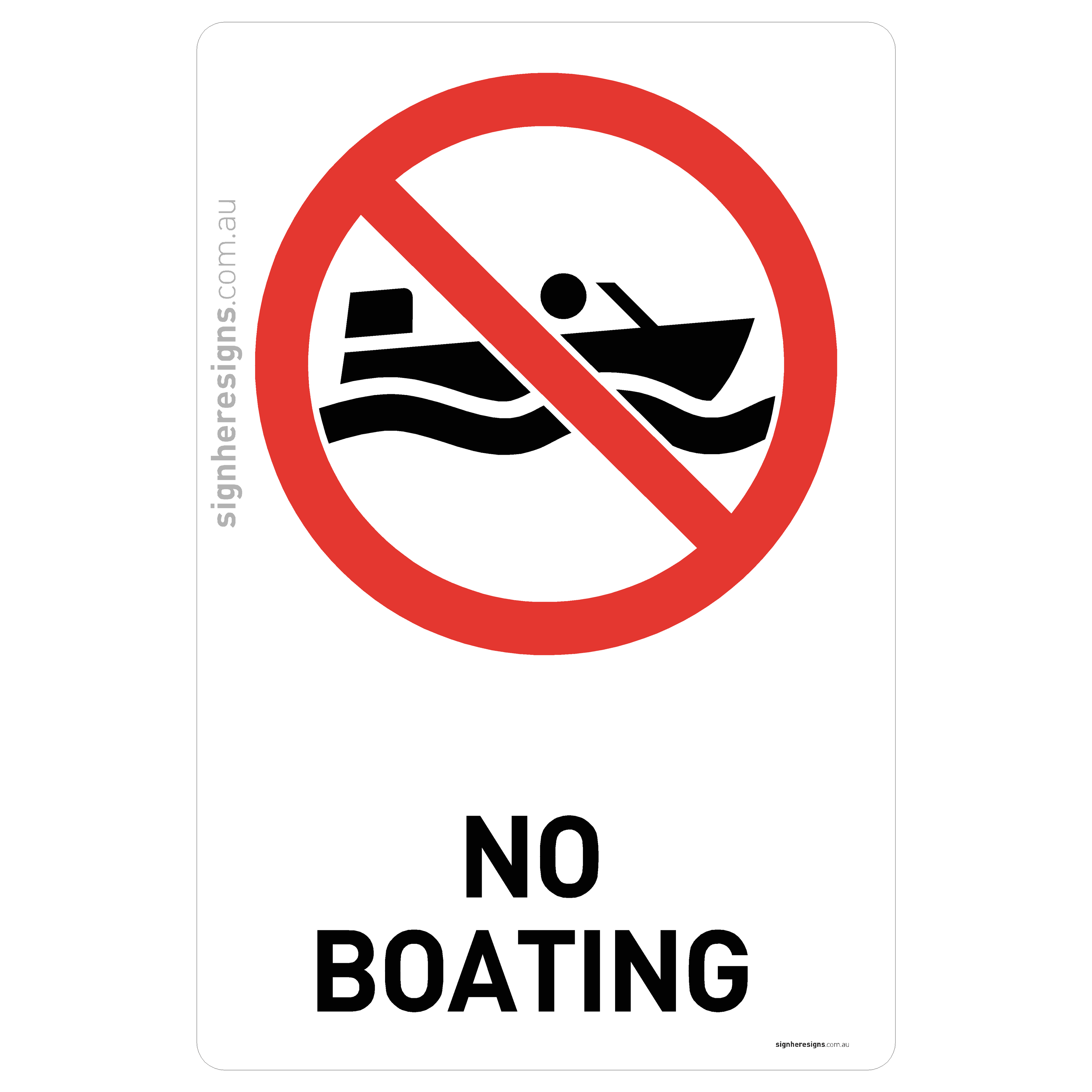 No Boating