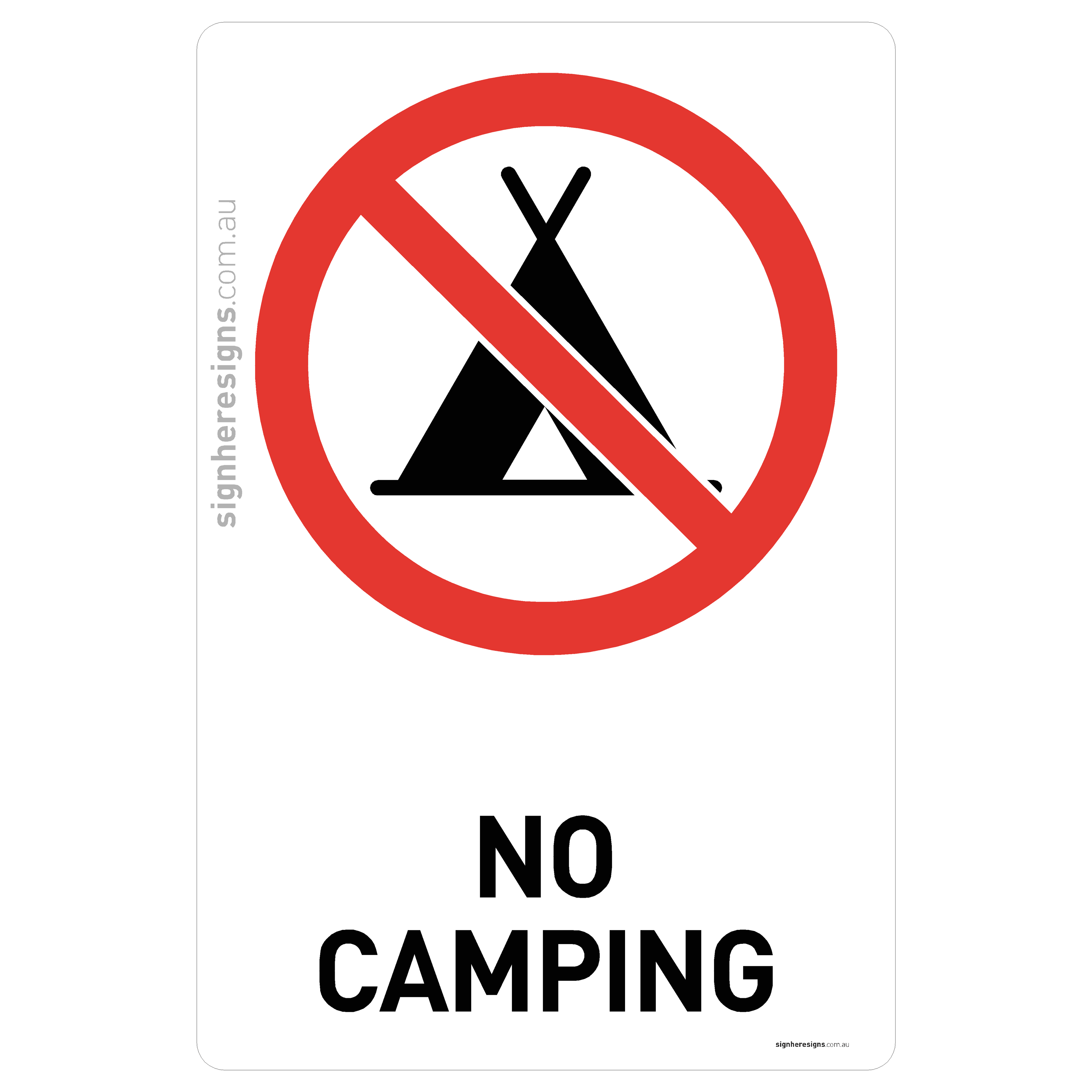 No Camping