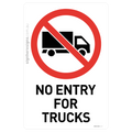 No Entry For Trucks