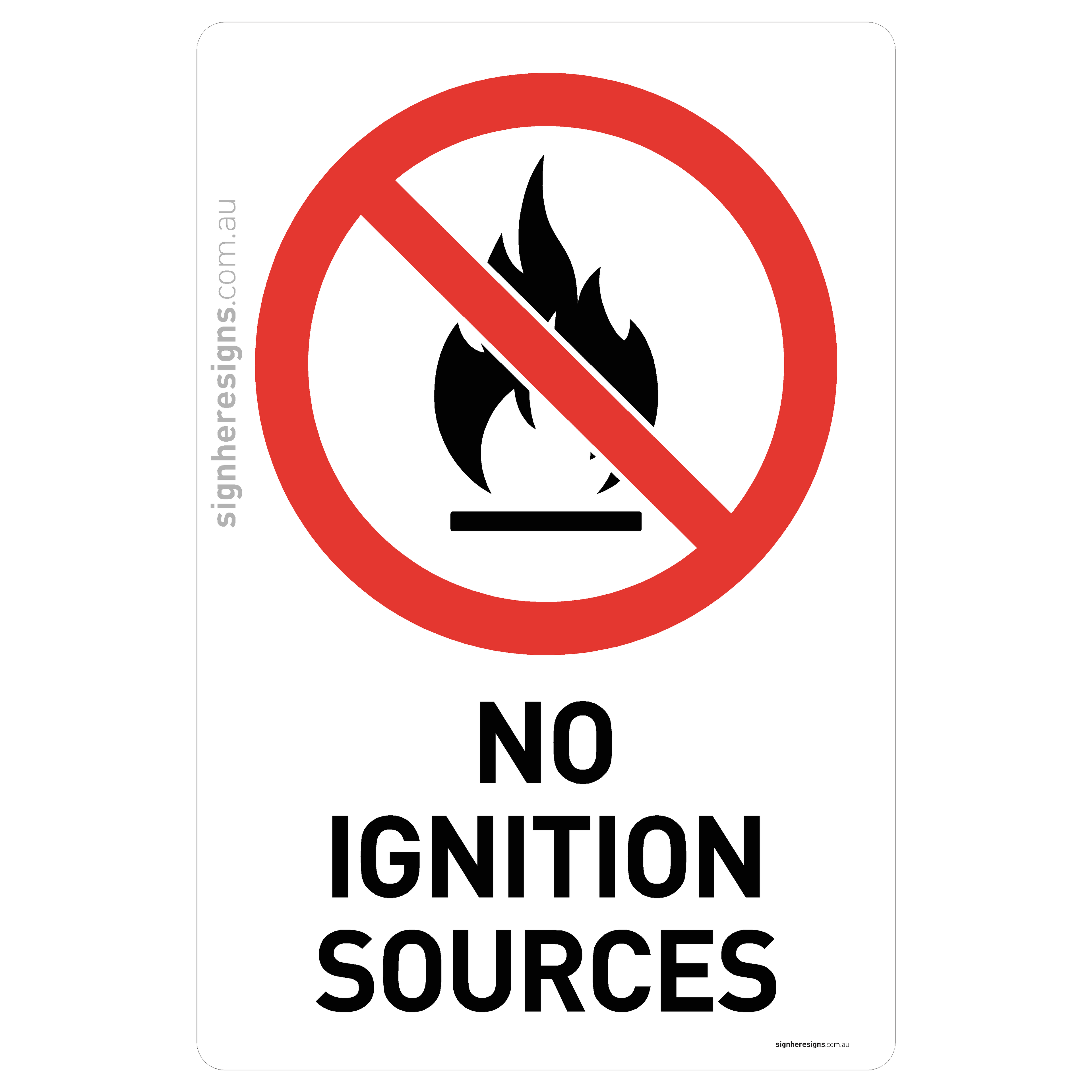 No Ignition Sources