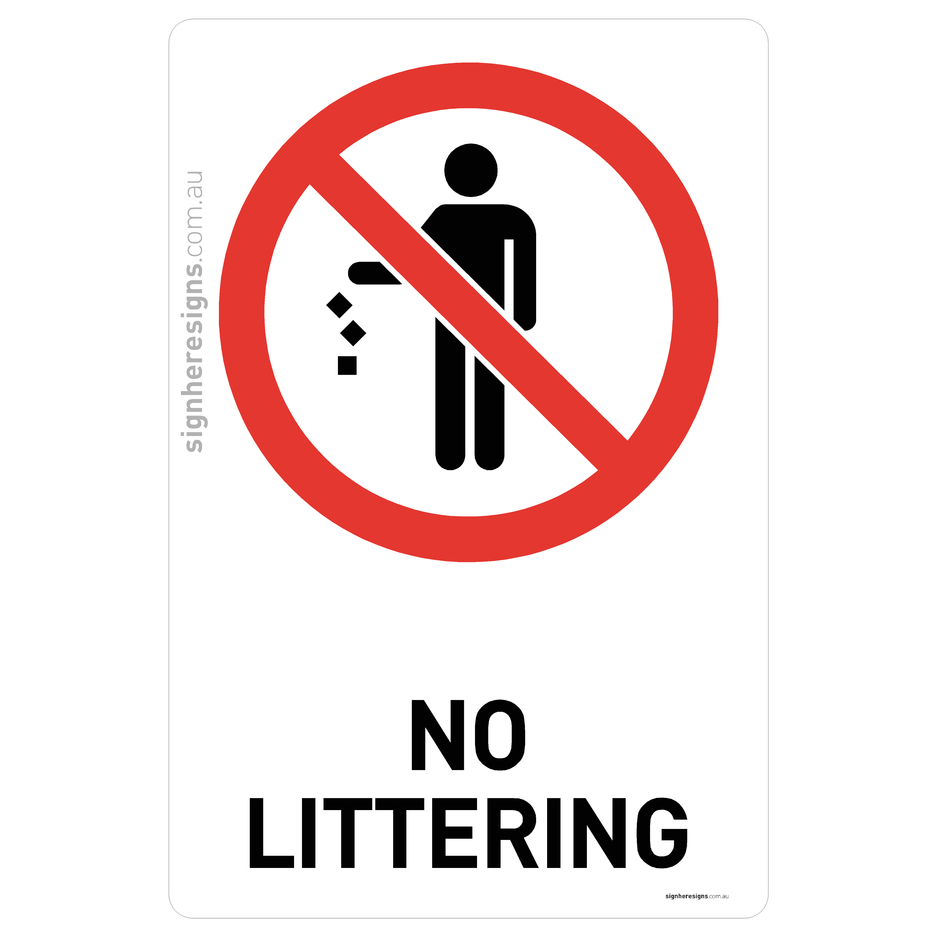 No Littering