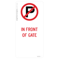 No Parking - In Front Of Gate