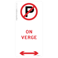 No Parking - On Verge