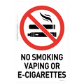 No Smoking Or Vaping Or E-Cigarettes
