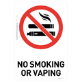 No Smoking Or Vaping