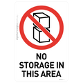 No Storage In This Area