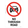No Through Road