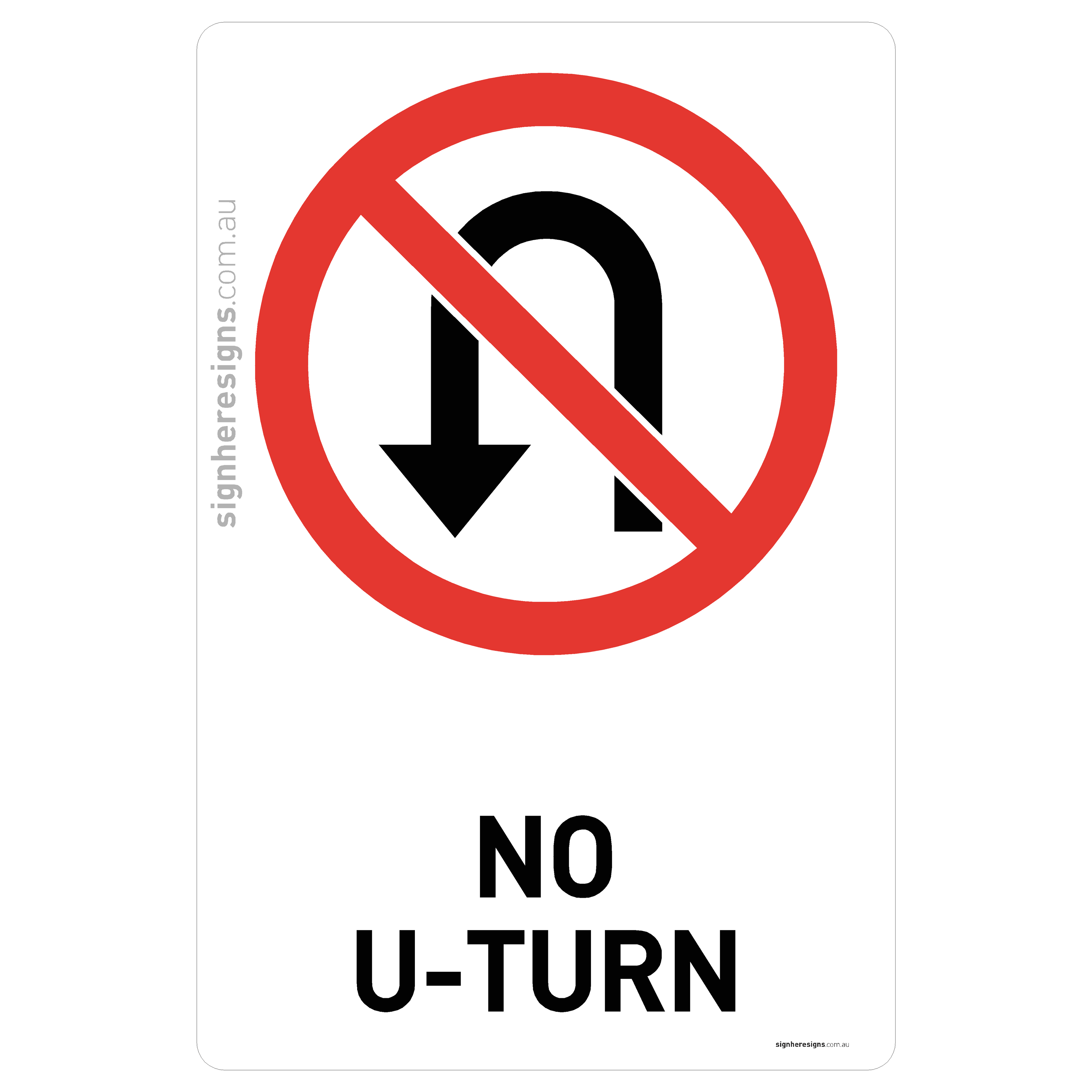No U Turn