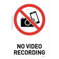 No Video Recording