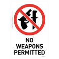 No Weapons Permitted