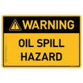 Oil Spill Hazard - Warning