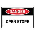 Open Stope - Danger