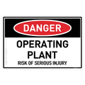 Operating Plant - Risk of Serious Injury - Danger