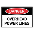 Overhead Power Lines - Danger