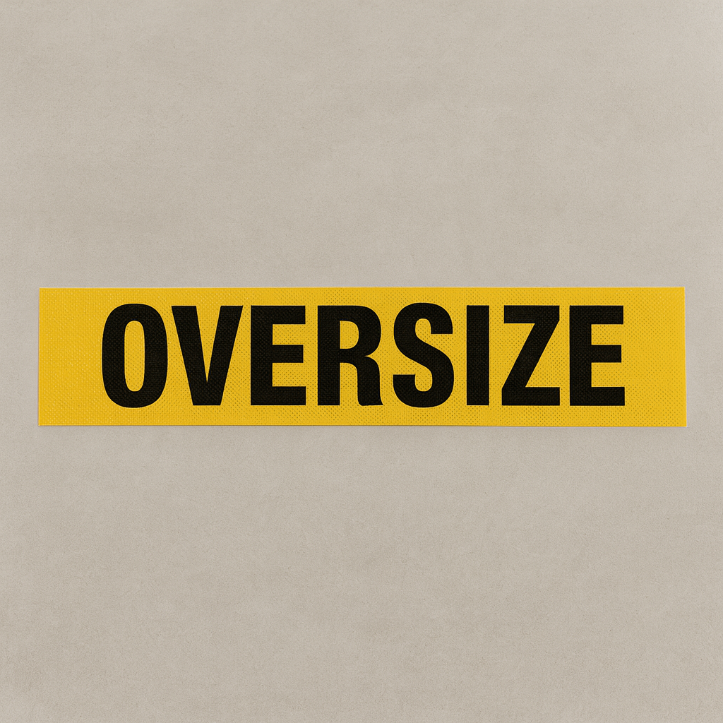 Oversize One Way Vision Screen Banner