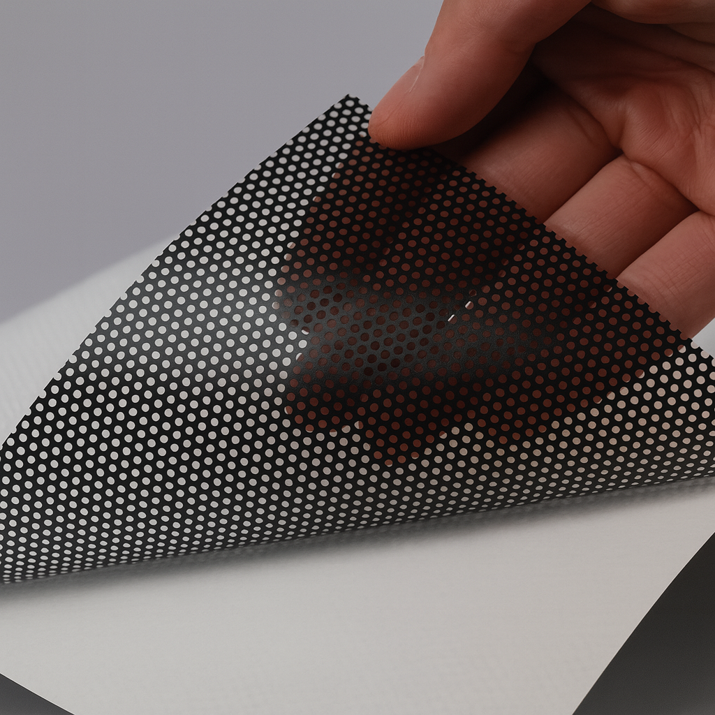 Oversize One Way Vision Screen Banner