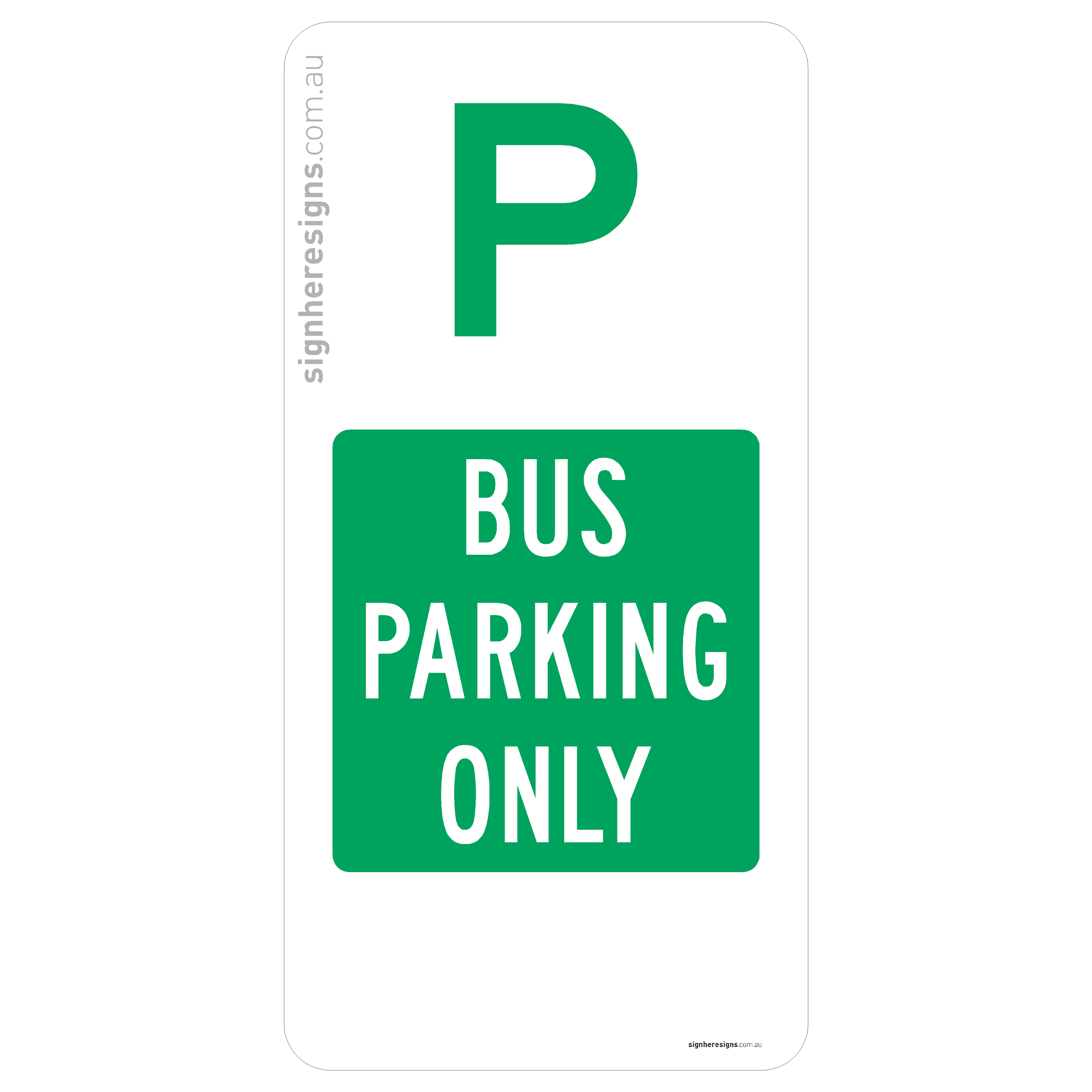Parking - Bus Parking Only
