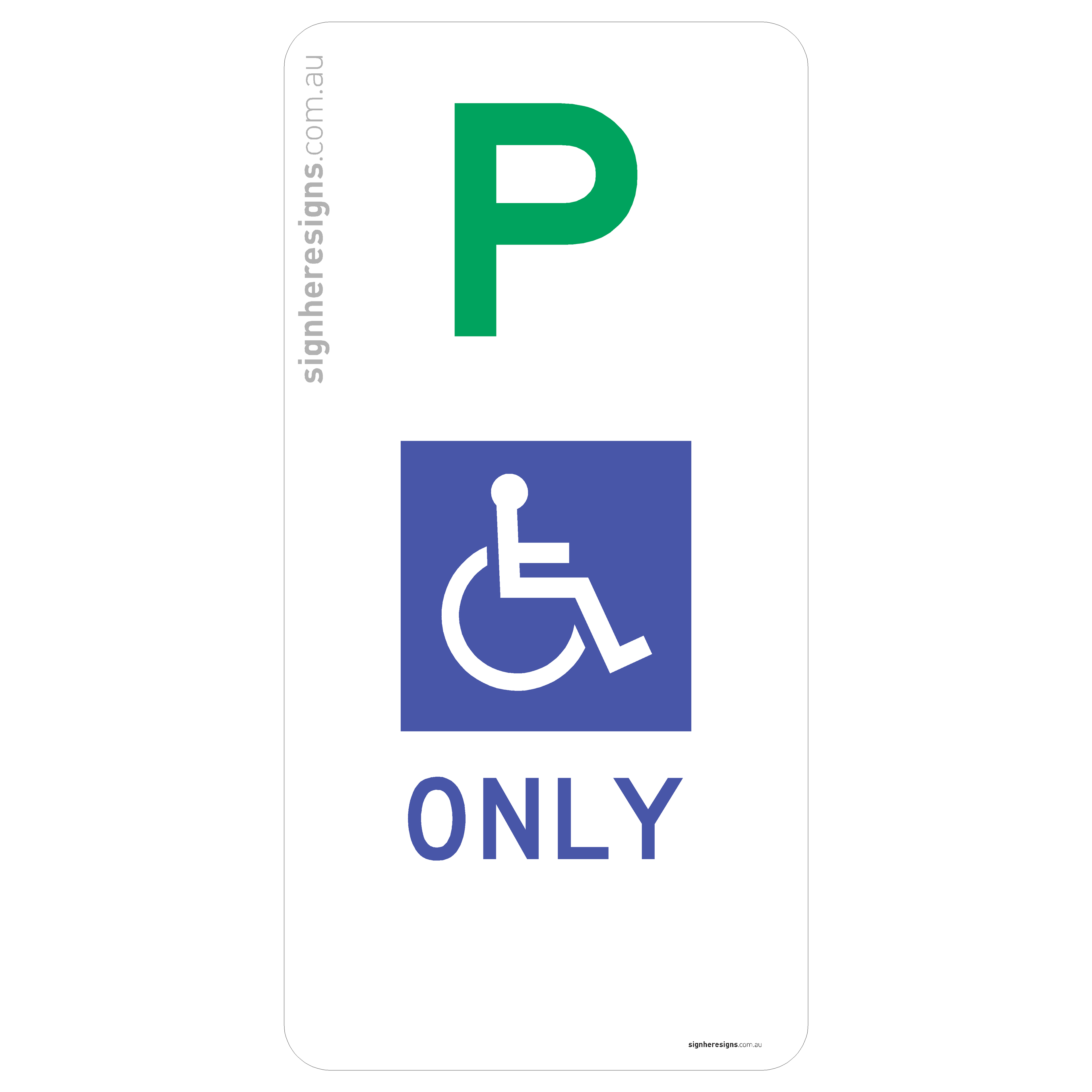 Parking - Disabled Parking Only