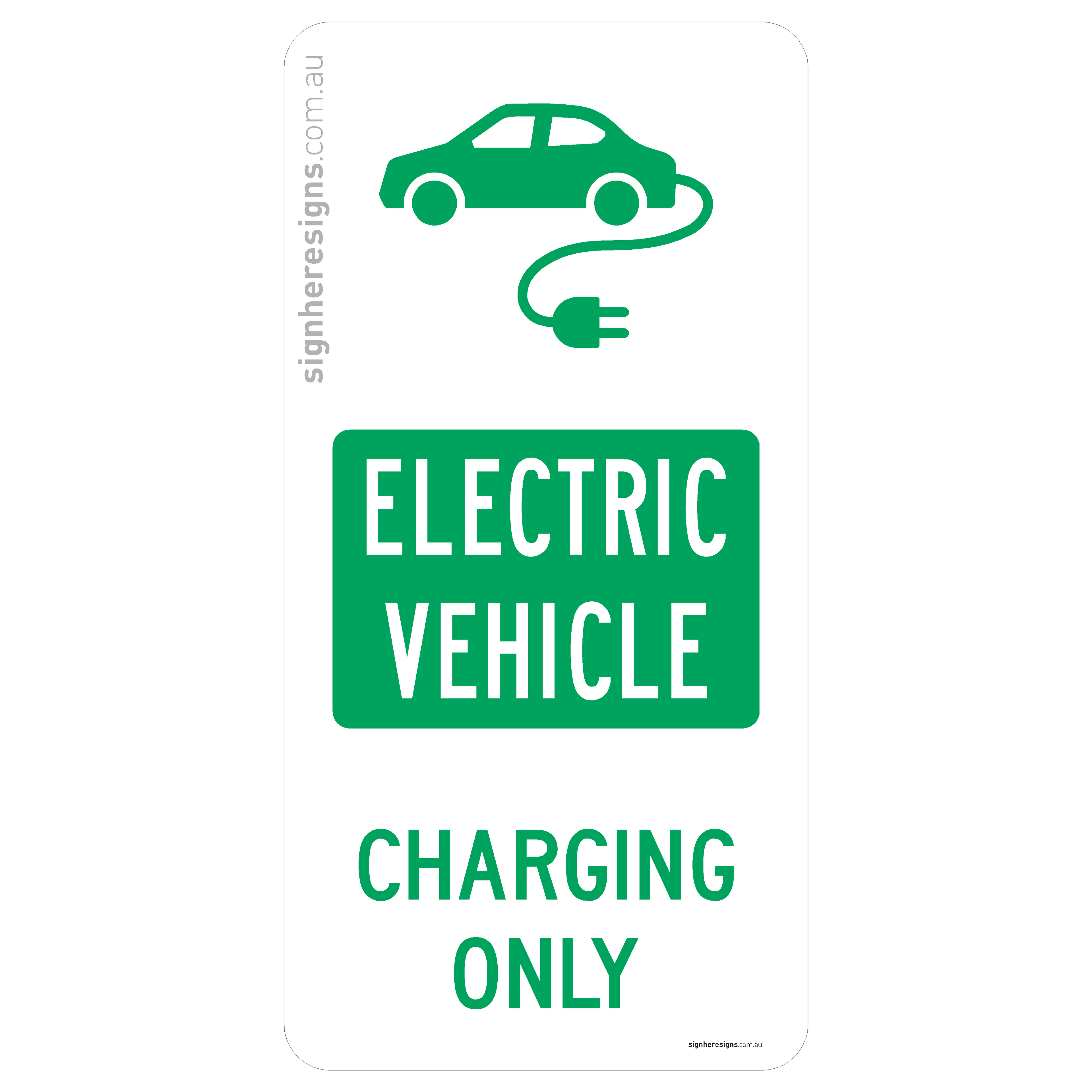 Parking - Electric Vehicle - Charging Only