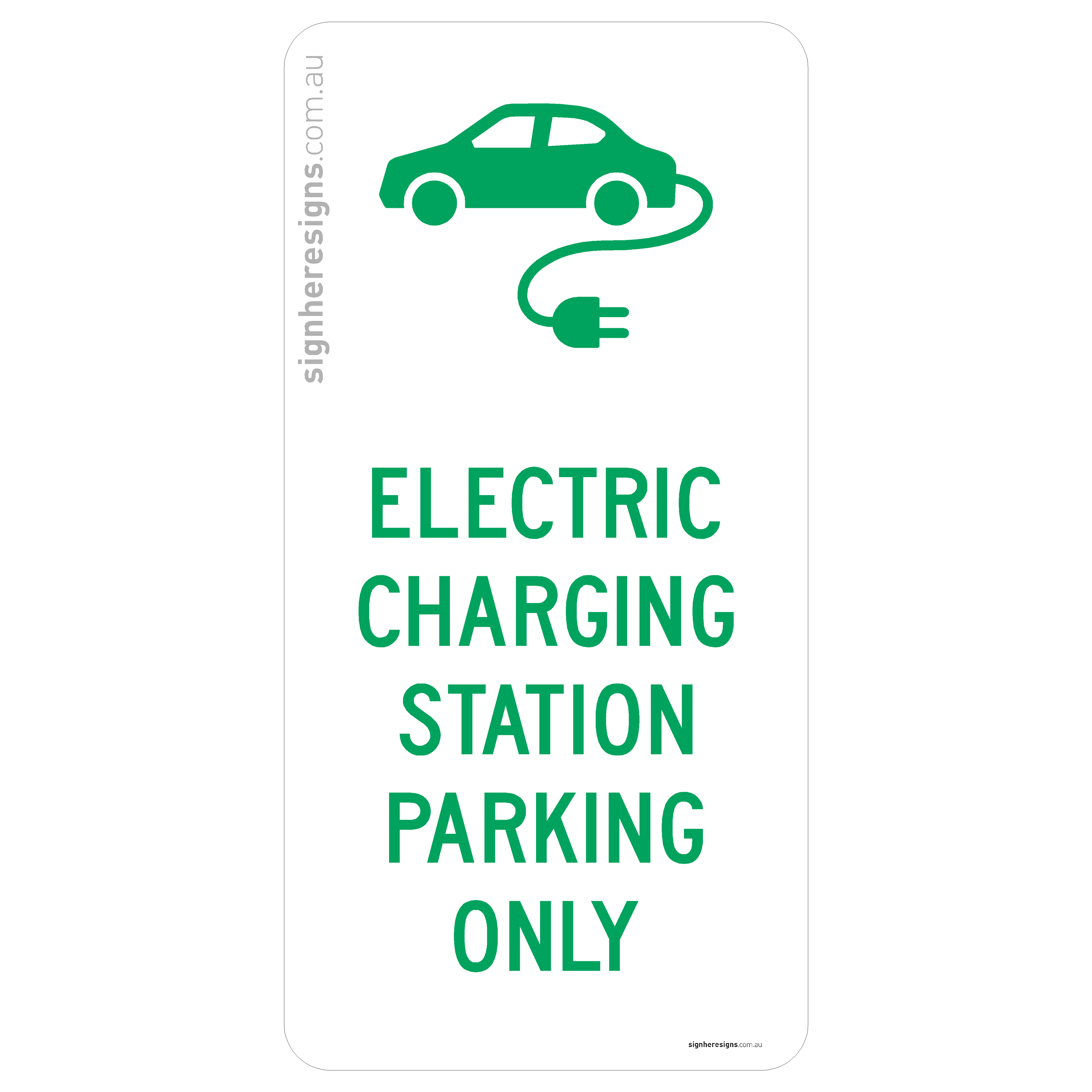 Parking - Electric Vehicle Charging Station Parking Only