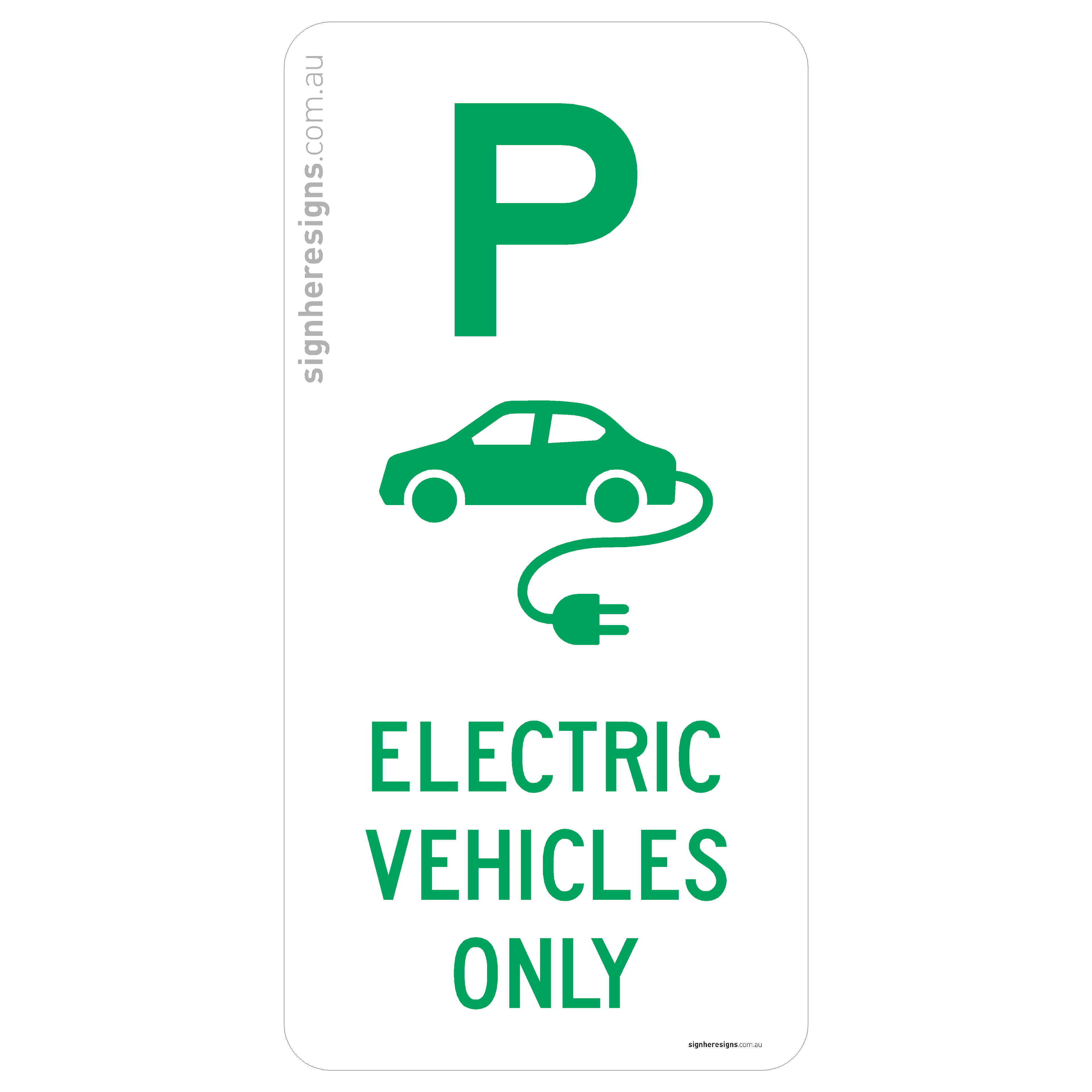 Parking - Electric Vehicles Only