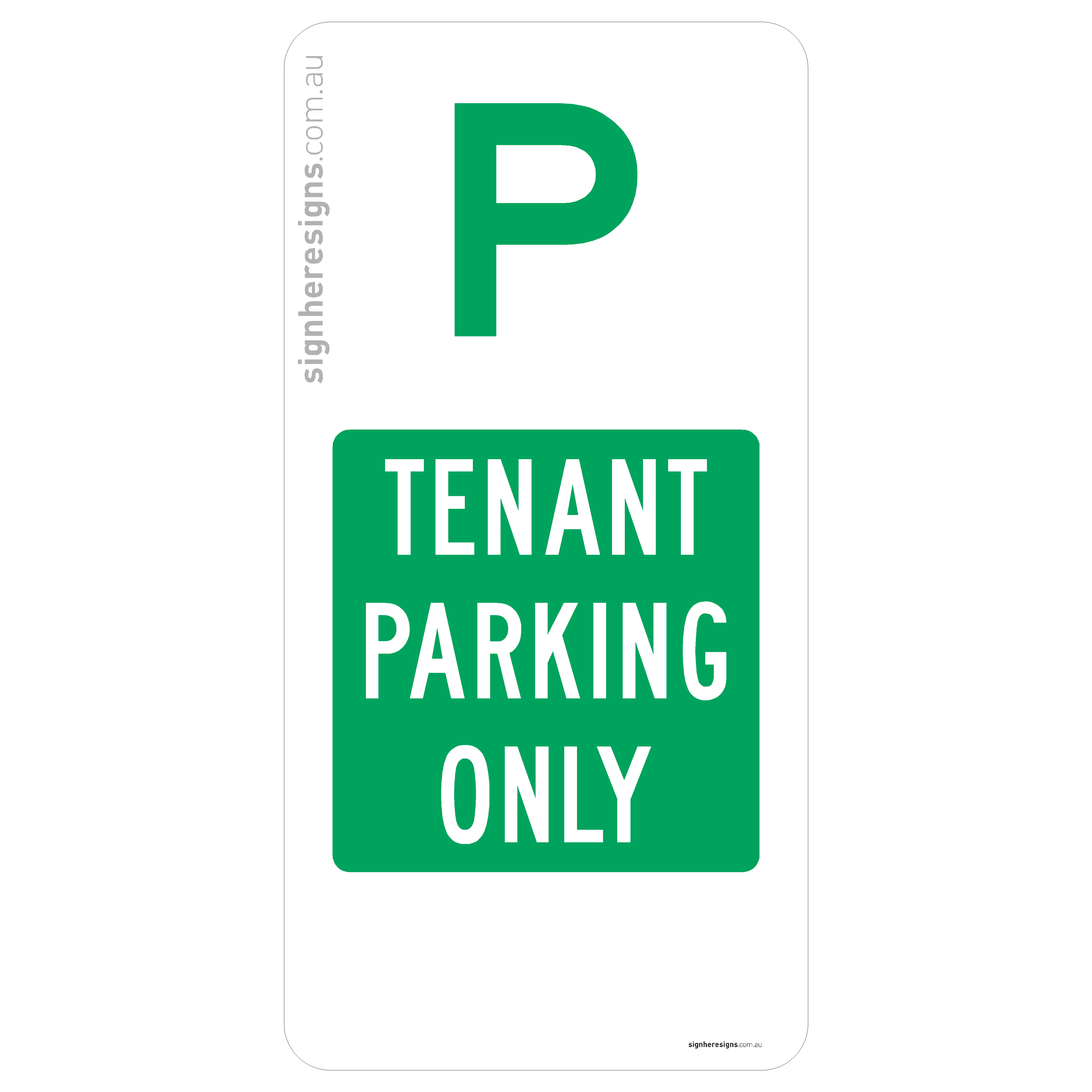 Parking - Tenant Parking Only