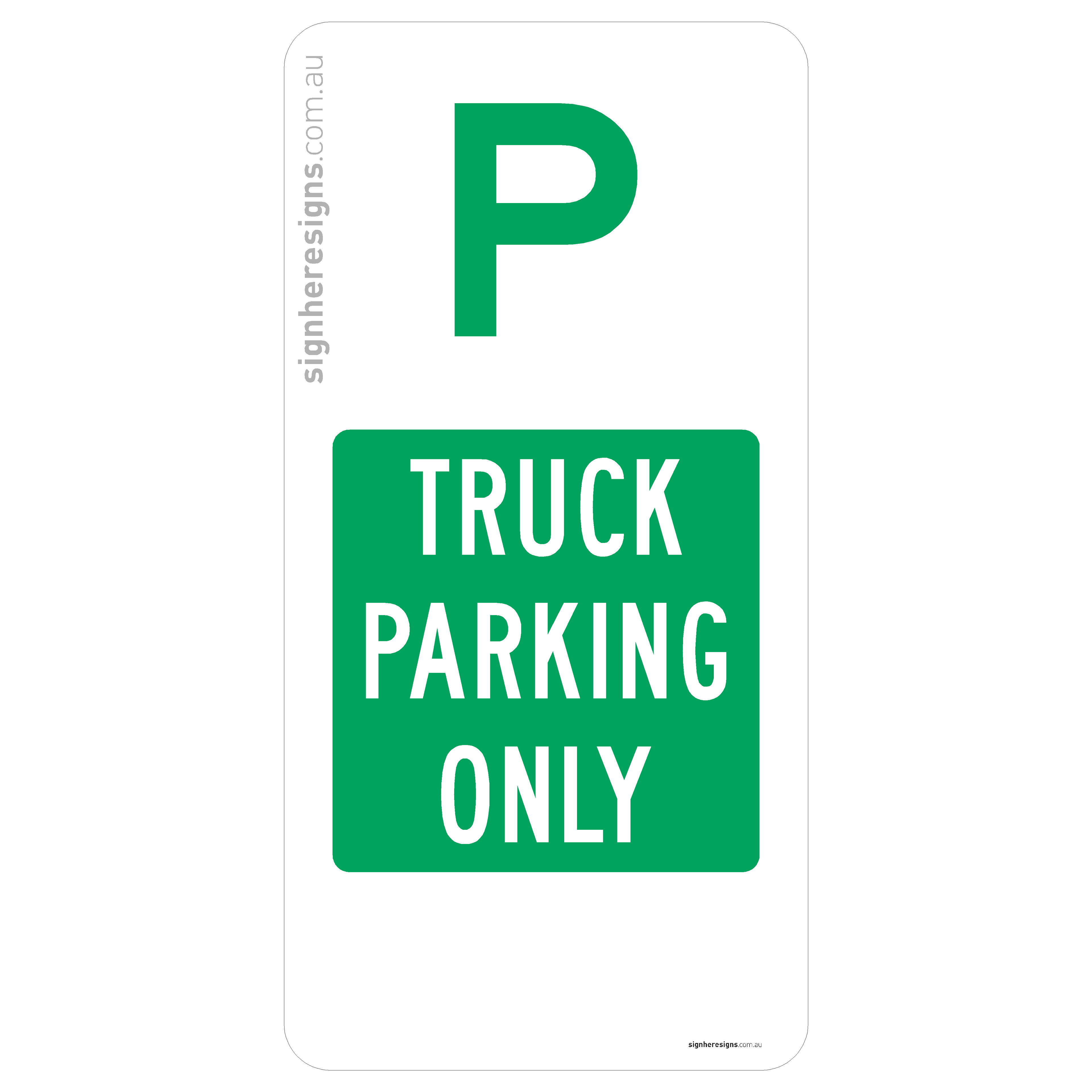 Parking - Truck Parking Only