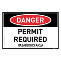 Permit Required - Hazardous Area - Danger