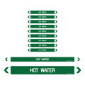 Hot Water Pipe Markers