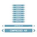 Compressed Air Pipe Markers