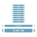 Plant Air Pipe Markers