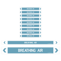 Breathing Air Pipe Markers