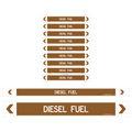 Diesel Fuel Pipe Markers