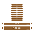 Fuel Oil Pipe Markers