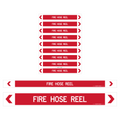 Fire Hose Reel Pipe Markers