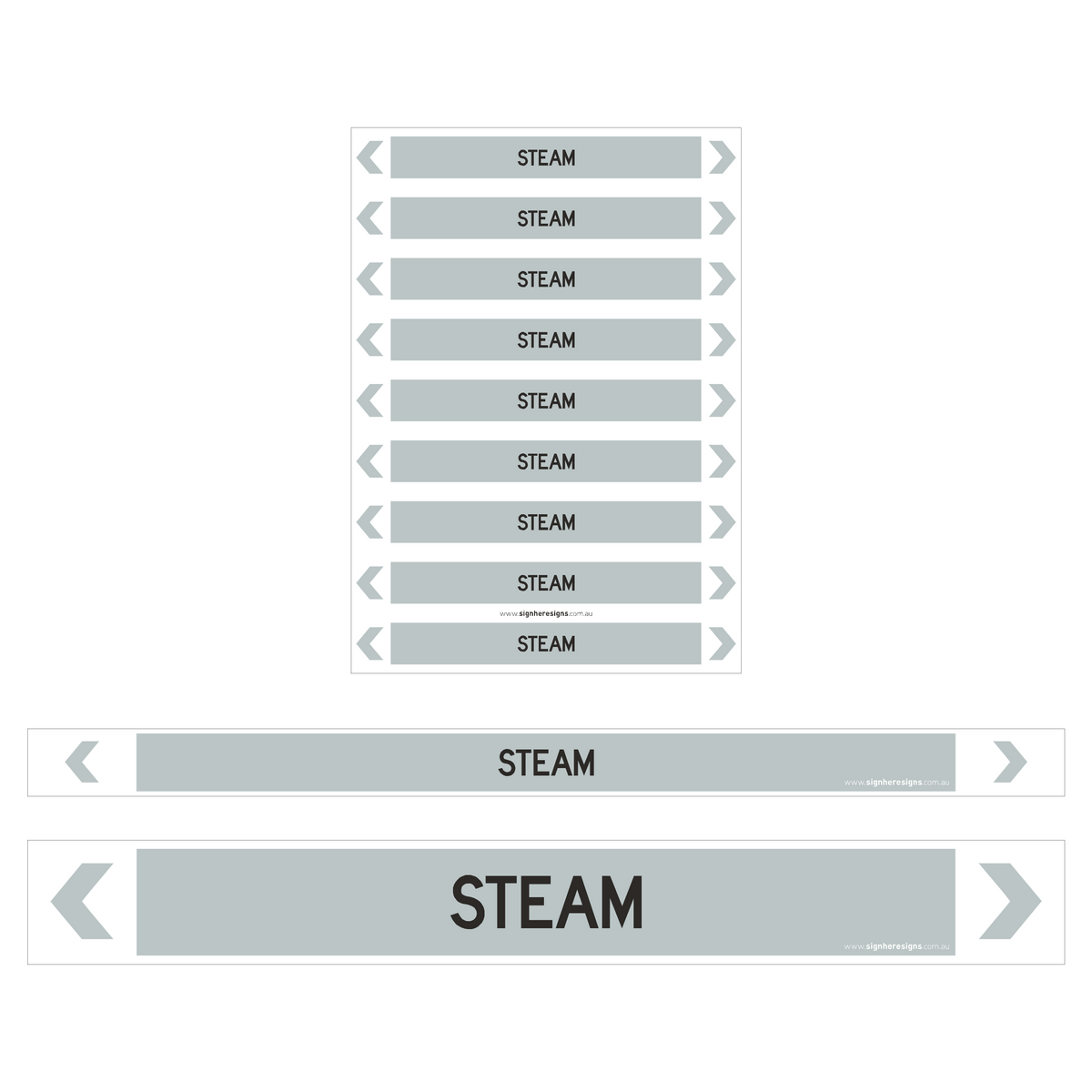 Steam Pipe Markers