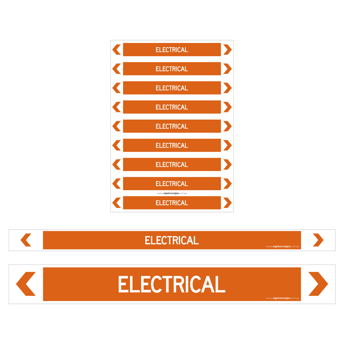 Electrical Pipe Markers