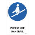 Please Use Handrail