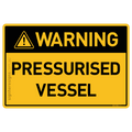 Pressurised Vessel - Warning